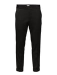 M. Terry Cropped Trouser Designers Trousers Casual Black Filippa K