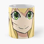 Player Blood Manga Two Yandere Anime Girl P2 Eat Food Bite John Best 11 Ounce Ceramic Coffee Mug
