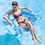 INTEX Sit'n Float Inflatable Lounger Swimming Pool Floating Lounge Chair vidaXL