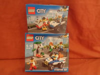 LEGO CITY: Police Starter Set 60136  ATV Arrest  60135 New Sealed