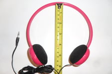 Very Small Head Pink Childs/Girls/Kids/Toddlers Headphones for ALL Tablet