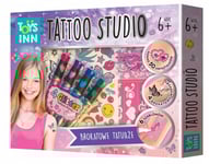 Tattoo Studio Glitter Tattoos - Tatueringspennor Med Tillbehör Stn 5324