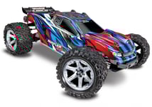 Traxxas Rustler 4x4 VXL 1/10 RTR TQi TSM Blå utan batt/laddare