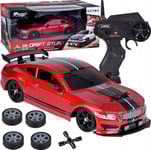 Fjärrstyrd Rc Drift 4X4-Bil Med Rökeffekt Och Led-Belysning Rc0696