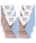 Sure Womens Women Maximum 96-H Protection Clean Scent Deodorant Cream, 6x 45ml - One Size