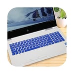 15.6 Inch Laptop Keyboard Cover Protector For Hp Pavilion 250 G6 255 G6 256 G6 258 G6 T Notebook Pc-Blue-