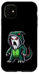 Costume de fantôme portant un dinosaure pour Halloween Cosplay T-Rex Coque pour iPhone 11