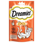 Dreamies kattesnacks - Økonomipakke: Kylling (6 x 60 g)