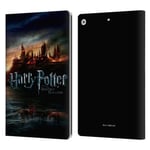 Head Case Designs Officially Licensed Harry Potter Castle Deathly Hallows VIII Leather Book Wallet Case Cover Compatible With Apple iPad 10.2 2019/2020/2021