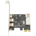 2.5Gbps High Speed PCIE 1X To 1394A Firewire Card IEEE 1394 PCI Express