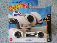 Hot Wheels H3KL 103 Batman BATMOBILE white "The Flash"  2023 103/250 CaseKL