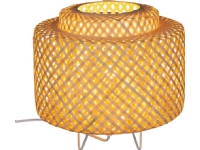 Atmosphera bordlampe Naturlig bambus skrivebordslampe Moderne lampeskjerm