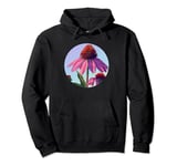 Funny Coneflower for purple Flowers Fans Pullover Hoodie
