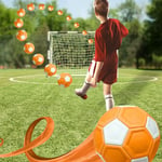 No. 4 Indentation Sport Curve Ball Orange Kicker Ball  Outdoor & Indoor Match