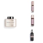 Makeup Revolution, Perfect Base Face Bundle, Conceal & Define C18 / F18 Concealer & Foundation, Translucent Loose Baking Powder and Glow Fixing Spray