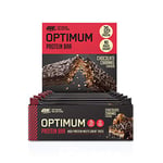 Optimum Nutrition Protein Bar with Whey Protein Isolate, Low Carb High Protein Snacks with No Added Sugar, Chocolate Caramel, 10 Bar (10 x 60 g)
