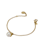 Bottega Boccadamo Bracelet Leaf Pearl Guld