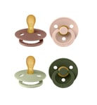 BIBS - Pacifier Colour 2 PACK - Blush & Sage - Size 2