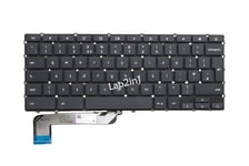 New ASUS Chromebook C423NA C423N C423 UK Keyboard Black 0KN1-631UK12