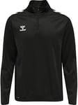 hummel Unisex Hmlcore Xk Half Zip Poly Sweatshirt Black