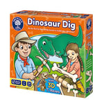 Orchard Toys Dinosaur Dig Game, build 3D Dinosaurs, fun memory game, educational games, birthday gift, kids age 4+