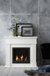 Ellos Home - Öppen spis Cambridge höjd 101 cm - Vit