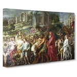 A Roman Triumph By Peter Paul Rubens Canvas Print for Living Room Bedroom Home Office Décor, Wall Art Picture Ready to Hang, 30 x 20 Inch (76 x 50 cm)