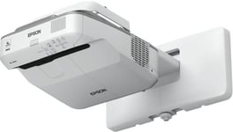 Epson EB-685W, 3500 ANSI lumen, 1280x800 WXGA, 30~35dB, 3xHDMI, LAN, inbyggd högtalare, UltraShort-throw, inkl. fäste