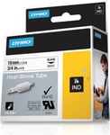 Dymo Tape Rhino 19 mm x 1,5 m Krympa flex svart/vit