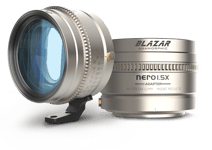 Blazar NERO 1.5X Anamorphic Adapter Blue Flare