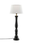 Doris bordslampa rustik svart