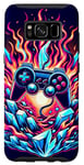 Coque pour Galaxy S8 Manette de jeu Fire And Ice Cool Gamer