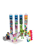 Plus-Plus Character Tube And Baseplate Bundle Toys Building Sets & Blocks Multi/mönstrad [Color: MIX CHARACTER ][Sex: Kids ][Sizes: ONE SIZE ]