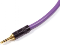 Melodika Jack 3,5mm - Jack 3,5mm kabel 0,2m lila