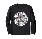 Guns N' Roses Official Floral Bullet Long Sleeve T-Shirt