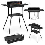 3-i-1 elektrisk grill - stående och bordsskiva, grillplatta, droppbricka, termostat MultiGarden