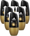 6 x Adidas 48H protection Anti-perspirant Roll On 50 ml - Victory League