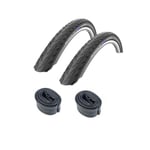 2 däck + 2 slangar Silento 26 x 1.75 (47-559) - Ventil Racer-ventil