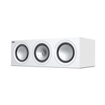 KEF Centre Channel Speaker. Two and half-way bass reflex. Uni-Q array: 1 x 6.5 uni-q,1 x 1 HF, 1x6.5 LF & 1 x 6.5 ABR drivers. Colour White