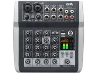 Dna Qmx602 Analog Ljudmixer 6 Kanaler Blå