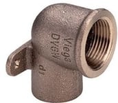 Viega Vinkel Med Väggbeslag 18Mmx1/2" (102210)