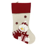Moligh doll Socks Plush Christmas Candy Elk Socks with Lanyard Christmas Tree Decoration Home Decoration A