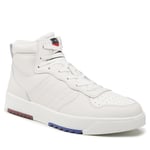 Sneakers Tommy Jeans Leather Basket Midcut EM0EM01071 Ecru YBR 43