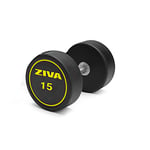 ZIVA Performance Rubber Dumbbell 15 kg
