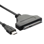 USB-C til 22-pin SATA Adapter til 2.5 HDD / SDD