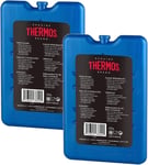 2 x Thermos Freeze Board Ice Pack Block 200g For Cool Bag Chill Box Cooler