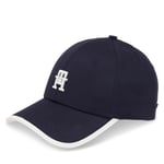 Keps Tommy Hilfiger Th Contemporary Cap AW0AW15786 Space Blue DW6