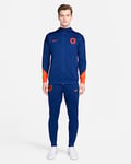 Netherlands Strike Men's Nike Dri-FIT Football Hooded Knit Tracksuit