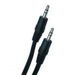 Cable Jack Male 3,5 mm Vers Jack Male 3,5 mm MP3 MP4 iPhone autoradio voiture