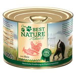 Økonomipakke Best Nature Cat Adult 12 x 200 g - Laks, kylling & ris
